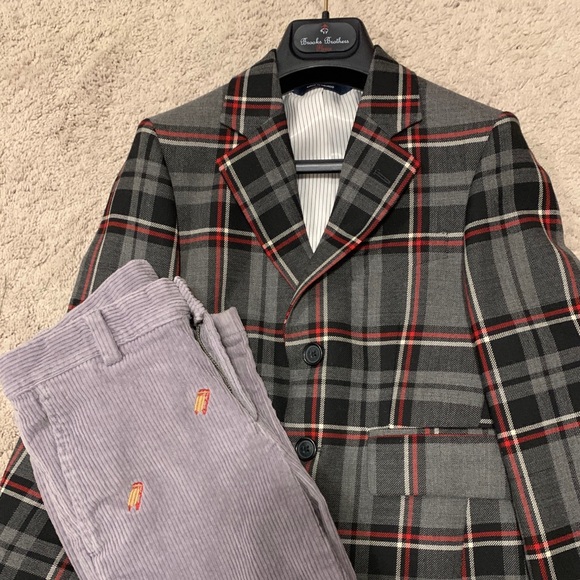 Brooks Brothers Other - Brooks Brothers boys sz 8 blazer & sz 8 sled cords